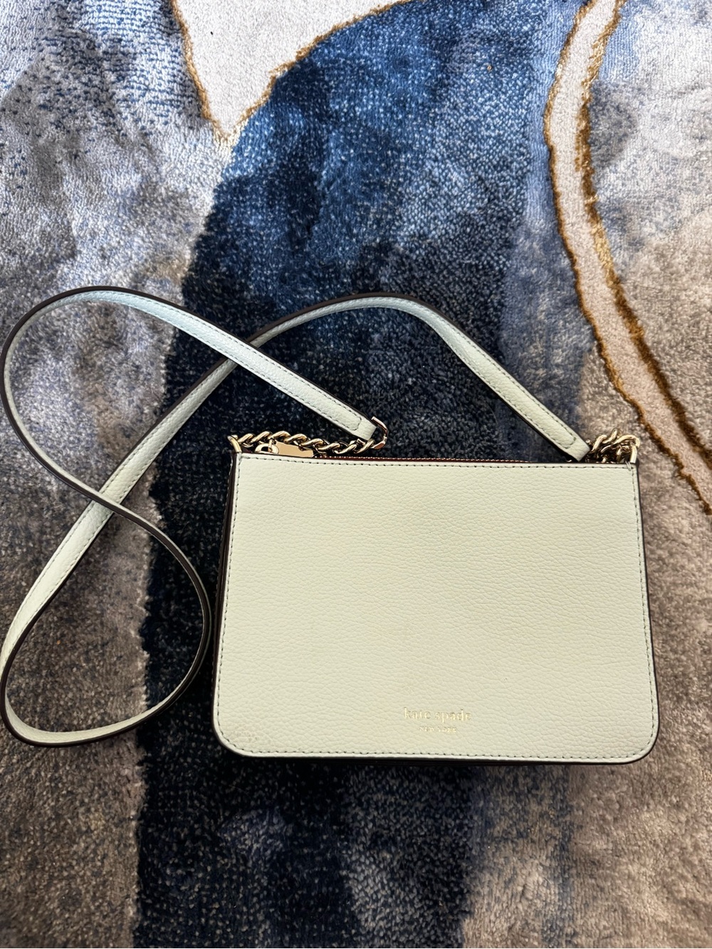 Kate Spade Darcy crossbody with gold chain trim
